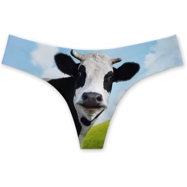 haitong Roliga underkläder Kvinnor Sexiga Andas högskurna trosor Låg upphov Fräck Hipster S-3XL Cow X-Large