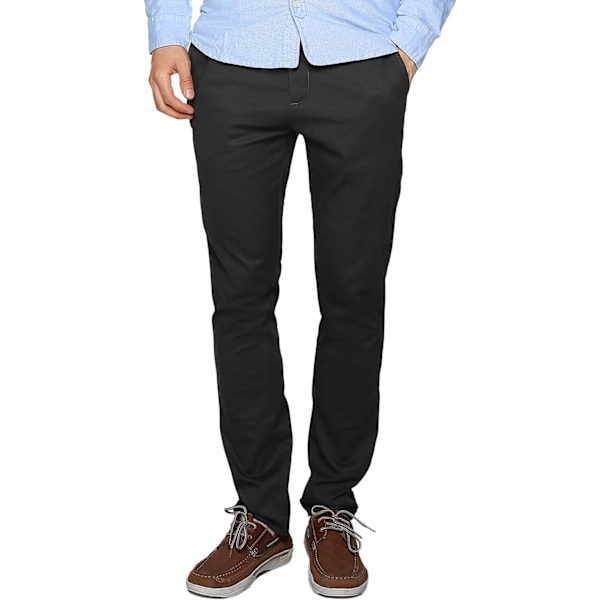 ch herr Slim Tapered Stretchy Casual Pant 8066 Grå 30