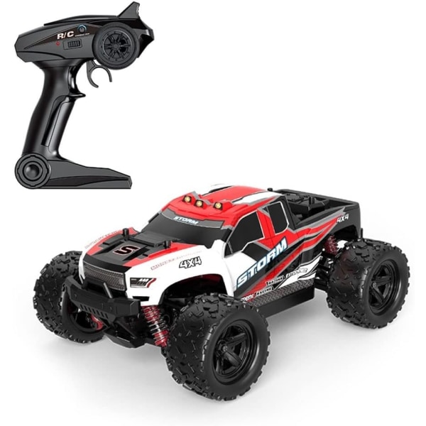 4GHZ Monster Truck Fjärrkontroll RC Car 14 Skala Big Wheel All-Terrain Off-R