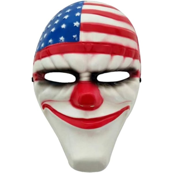 För Cosplay Payday Dallas Halloween Plast Mask Payday 2 The Heist