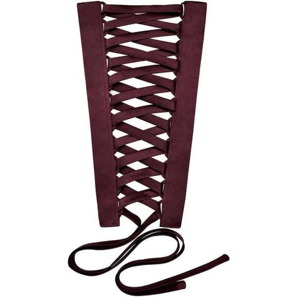 UIRY Klänning Korsett Kit för kvinnor Satin Korsett Loops Förlängare Dragkedja Byte Justerbar Korsett Ryggsats för balklänningar Burgundy 22