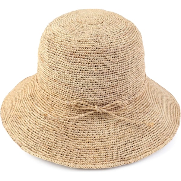 esh Dam Bucket Hats Fashion Dam Sommar Strand Sol Halmhatt