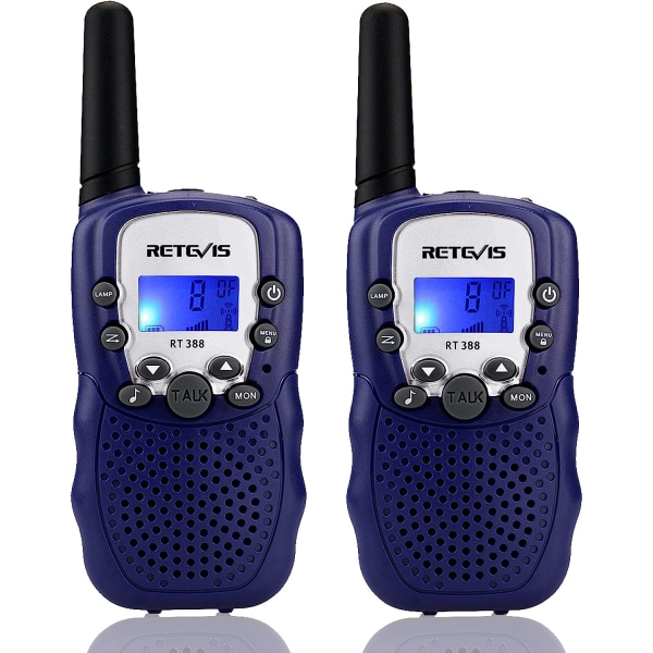 t-388 barn walkie talkies, walkie talkies för flickor 22ch med bakgrundsbelyst LCD-blixt