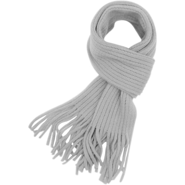 y Barn Stickad Vinterhalsduk Tassel Mjuk Varm Hals Varm Wrap för Pojkar Flickor
