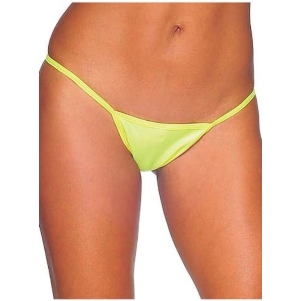 yZone Dam Wide Low Back Tee Neon Yellow One Size