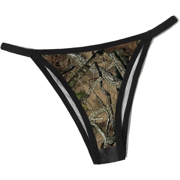 ting Camouflage Thong Trosa för kvinnor - Country and Southern Girl Favorite X-Large