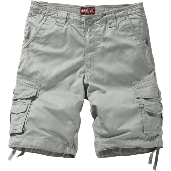 ch herr cargoshorts ljusgrå 40
