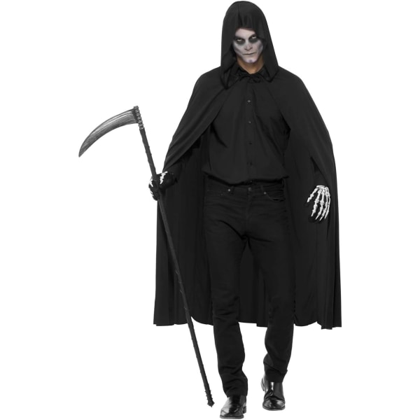 För Cosplay Halloween Black Cloak Polyester Mångsidig för många kostymer