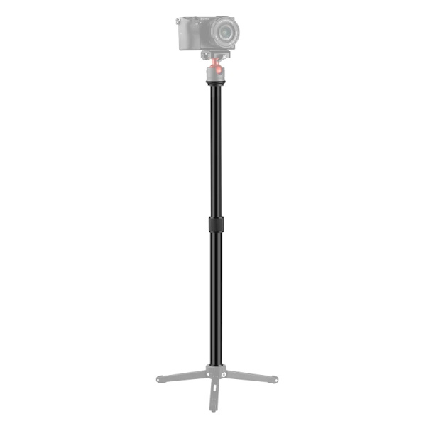 Tescopic förlängningsstång hängd, Monopod-stöd med central stång, Stånglängd: 3