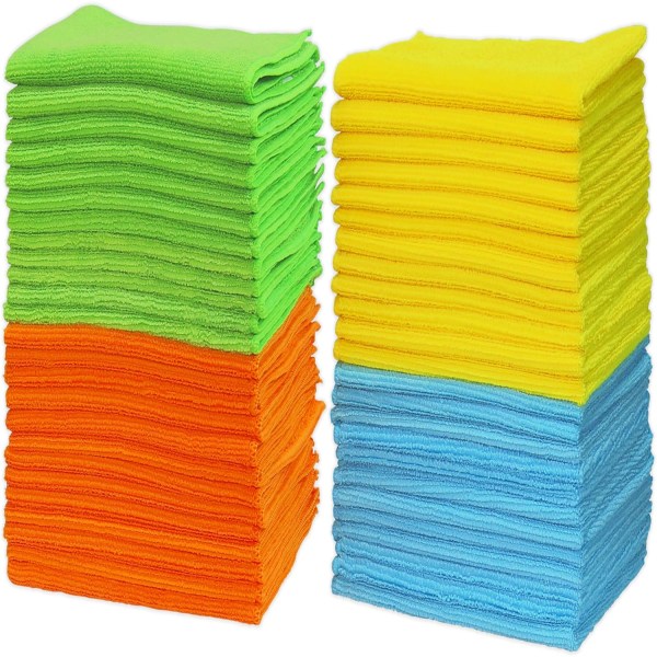 pleHouseware Mikrofiber Rengöringsduk (12\" x 12\"), 50-pack