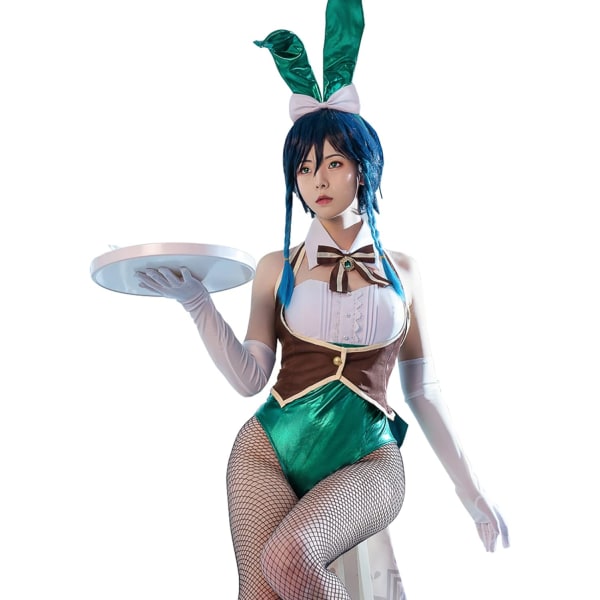 KK Beidou Baal Ganyu Venti Raiden Shogun Yae Miko Kokomi Gorou Arataki Itto Genshin Impact Cosplay Venti Bunny XX-Large