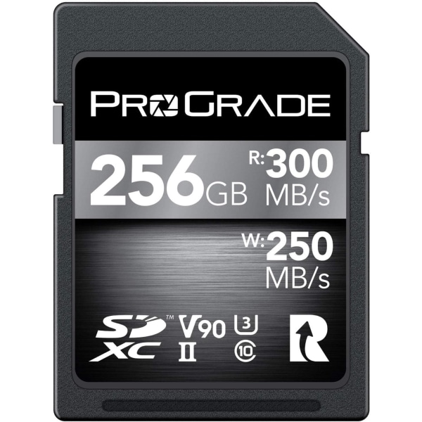 SCard V90 (128GB) -Upp till 250MB/s skrivhastighet och 300 MB/s läshastighet | för professionella vloggare, filmare, fotografer och innehållskuratorer -Upda
