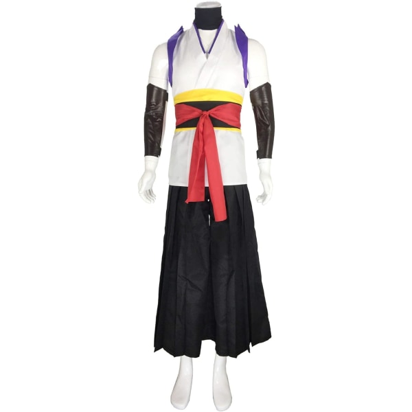 För Cosplay SK8 Infinity Cherry Blossom Kaoru Sakurayashiki kostymöverdelar och Kendo Byxor Kimono för Halloween Medium