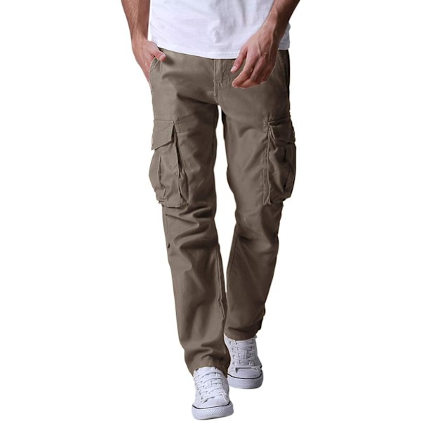 ch herr casual 6071 mörk khaki 30