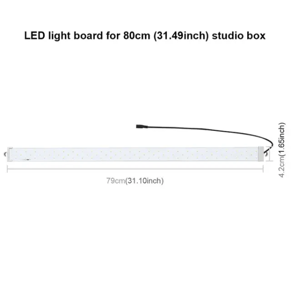 L lamppanel för fotostudiokudde, 1 st, 15W / 30W, till 40/60cm, ersätts