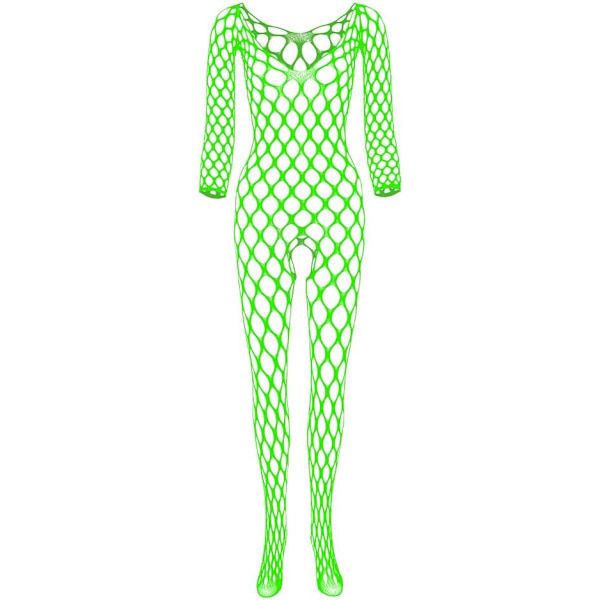 ies's Strumpor Lingerie Blommigt Nät Bodysuits Lingerie Nattkläder för Romantisk Dejt Bär Kvinnors Nät Bodysuit Grön 5