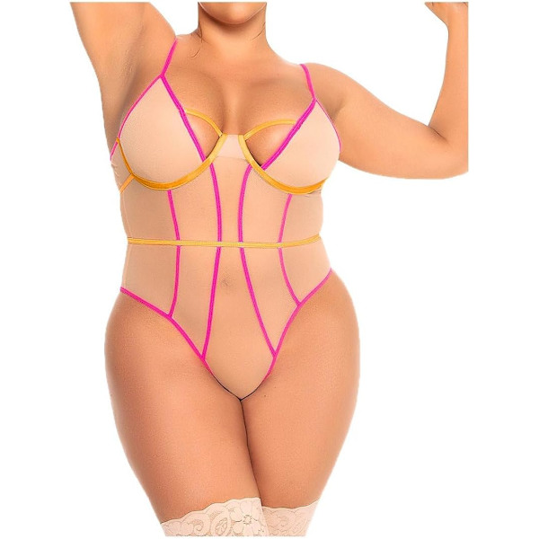 ale Teddy Nude/Neon Liten-Mellan