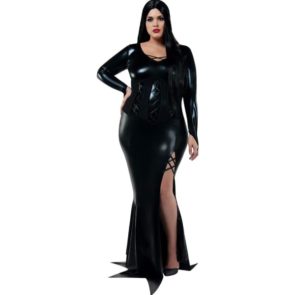 rline Dam Atlantis Queen Costume Black 2X-Large