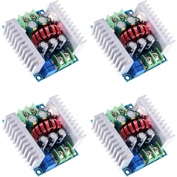 NN 4 st 300W DC-DC Buck Converter 20A CC CV Steg-ner Justerbar Modul 6-40V till 1.2-36V Spänningsregulator Strömförsörjning 4 st