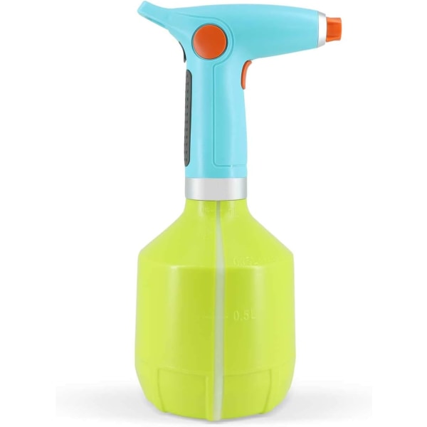 ctric sprayflaska för husblomma, handhållen inomhusspridare med justerbar pip, 32 ounce / 1 liter trädgård Tiny Auto Green
