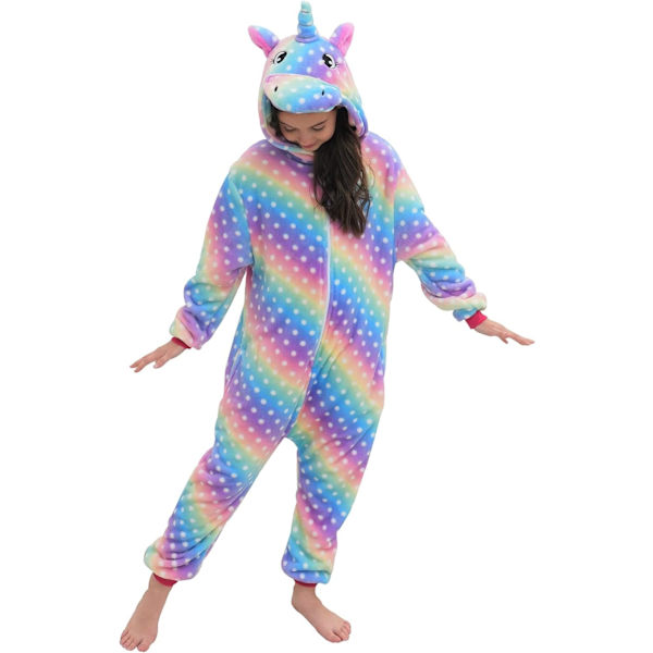 Ucorn Pyjamas Onesie Djurdräkt för Flickor