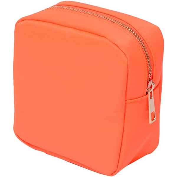 oRun Makeup Pouch Travel Cosmetic Pouch Makeup Bag Cosmetic Bag för kvinnor/män, 8#rosa, S, Fashion
