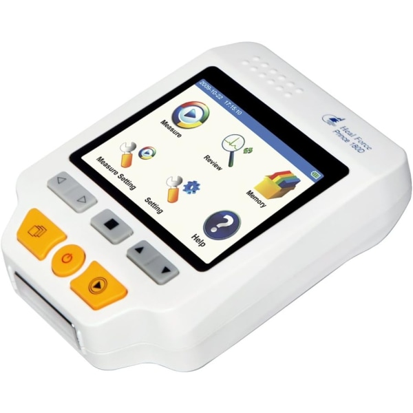 Hl Force Prince 180D Easy Handheld Portable Monitor Unit med adapter för långtidsövervakning, 4-ledningar, engångselektroder, rem, USB-kabel