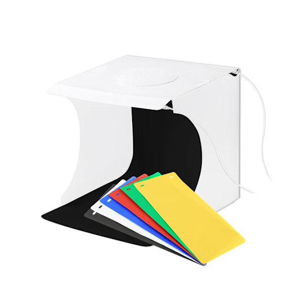 Mi Light Box för studiofotografering, 2 LED, ljuslåda, 1100 LM, ljuslåda