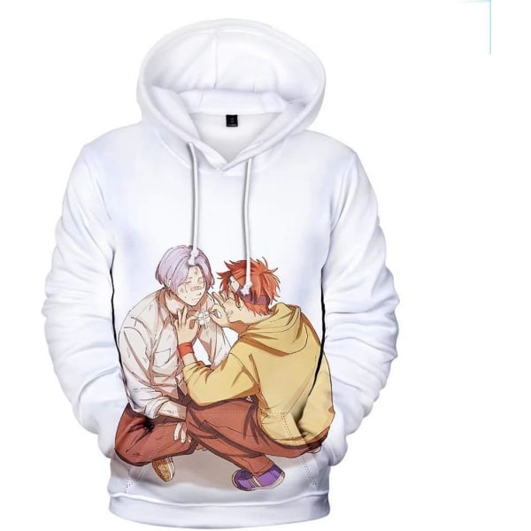 För Cosplay SK8 The Infinity För Cosplay Hoodie - Anime Merch Dragsnöre Pullover Tröja Kängurufickor För Unisex Vuxen  Liten