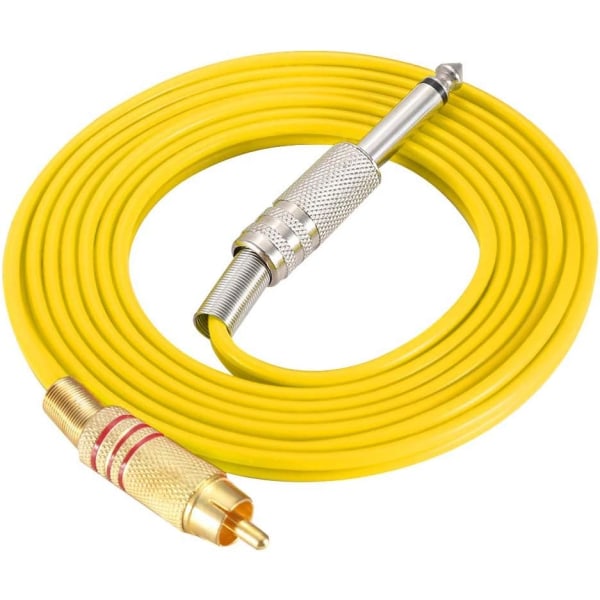 Ttoo Clip Cord, 1,85M Silikonkroklinje för rak RCA-gränssnitt Infoga tatuering M03