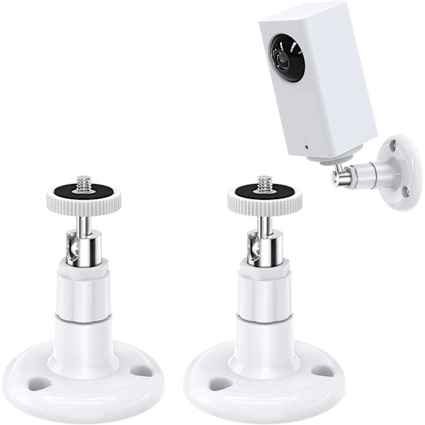 FtSnail Wyze Cam Pan väggfäste, justerbart inomhus- och utomhusfäste för Wyze Cam Pan och andra kameror med samma gränssnitt (standardstorlek) 2
