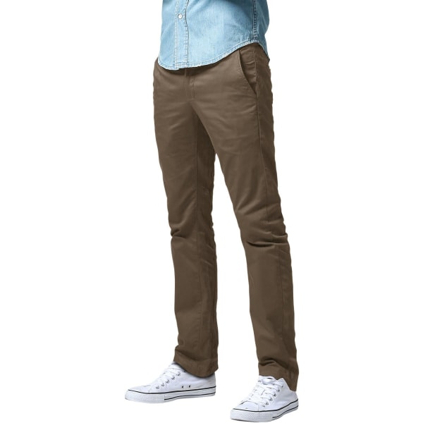 ch Athletic Fit herr Casual med raka ben #8036 8036 Light Khak 38