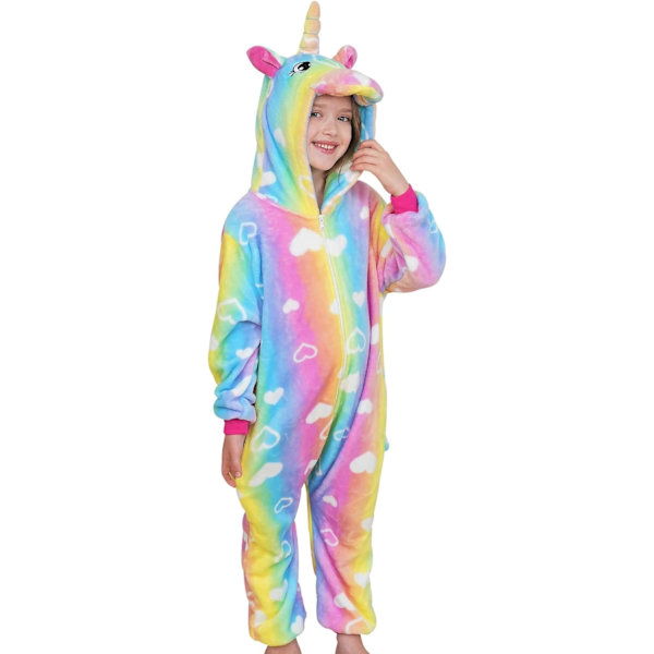 Ucorn Pyjamas Onesie Djurdräkt för Flickor
