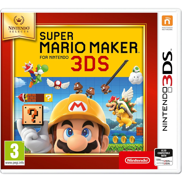 ntendo Super Mario Maker Nintendo 3DS-spel