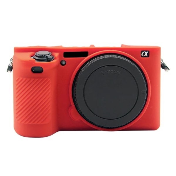 Hgry Soft Silikongummi Kamerahus Skyddande Case för Sony A6600 / IL