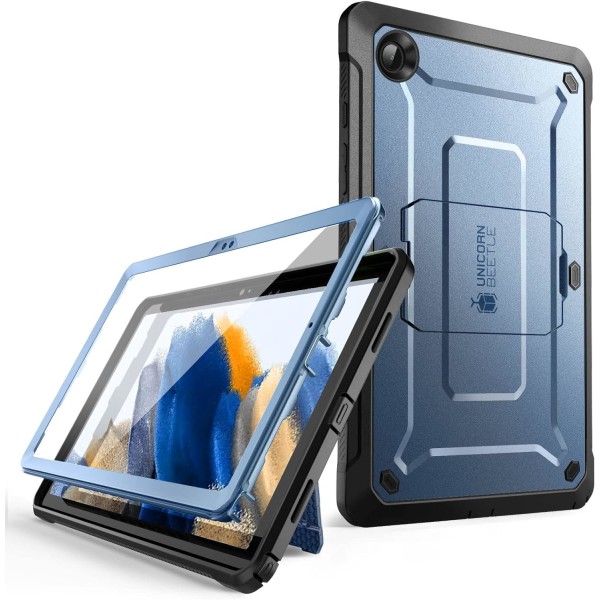 CASE Unicorn Beetle Pro Series Fodral för Samsung Galaxy Tab A8 10,5 tum (2022), Helkropp Robust Heavy Duty Fodral med Bu Tilt