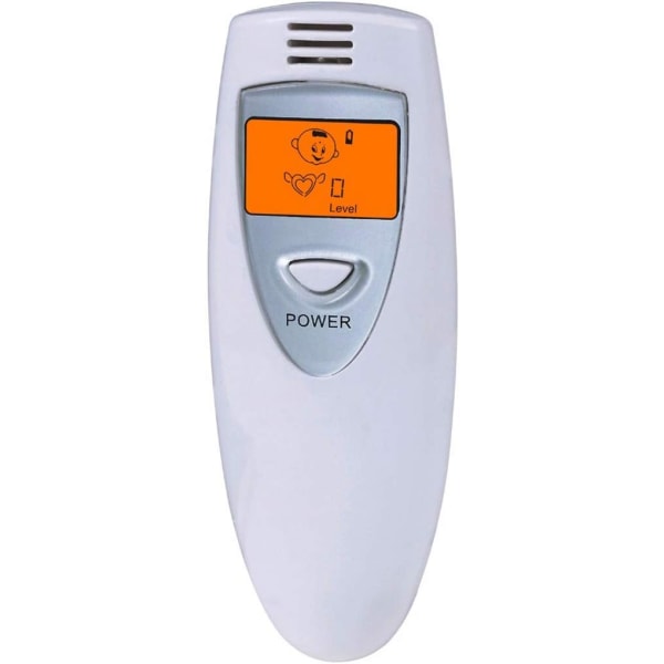 Pket Tester för dålig andedräkt Luktdetektor, Hälsovårdsprylar Alkoanalysator Andningsluktkontroll (grå)