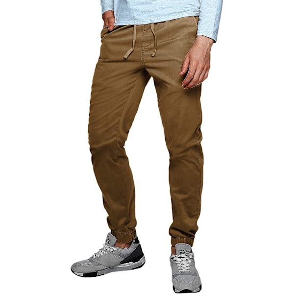 ch herrchinos joggingbyxor 6061 khaki 34