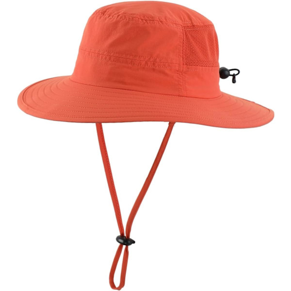 racy Toddler Kids Adventure Solhatt Vattentät UPF 50+ Skydd Hinkhatt Orange 2-4T