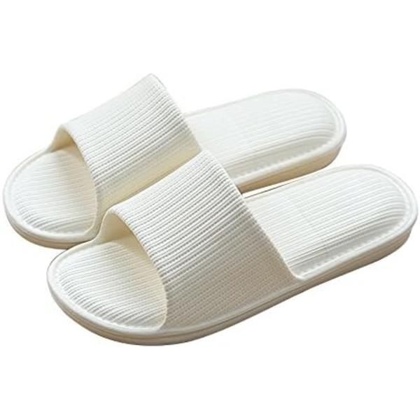 ngkei Bekväma Slide Sandal/Tofflor Badrum Dusch Beige 5.5-6 US för Män/Kvinnor/Stora Barn