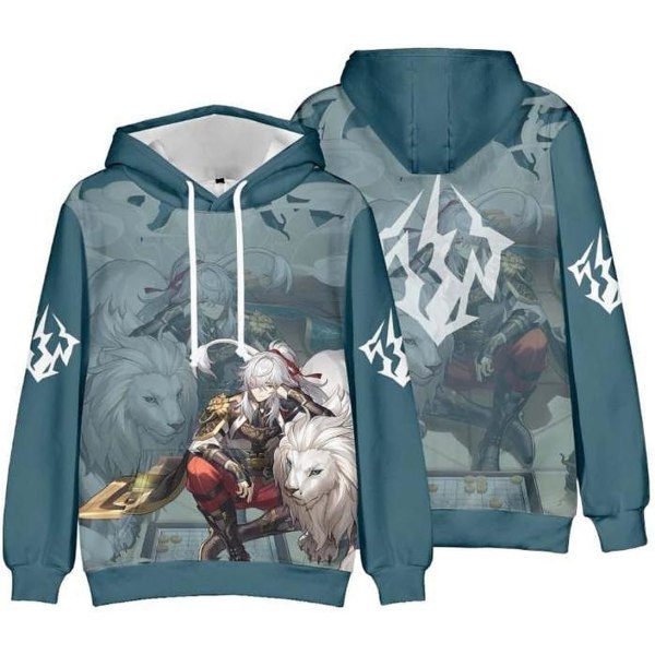 För Cosplay Honkai Star Rail För Cosplay Hoodies Anime Manga Karaktär Merch Sweatshirt För Unisex Vuxen  Small-Medium
