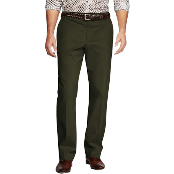ch herr Straight-Fit arbetskläder Casual byxor #8104 8104 Army Green 33W x 31L
