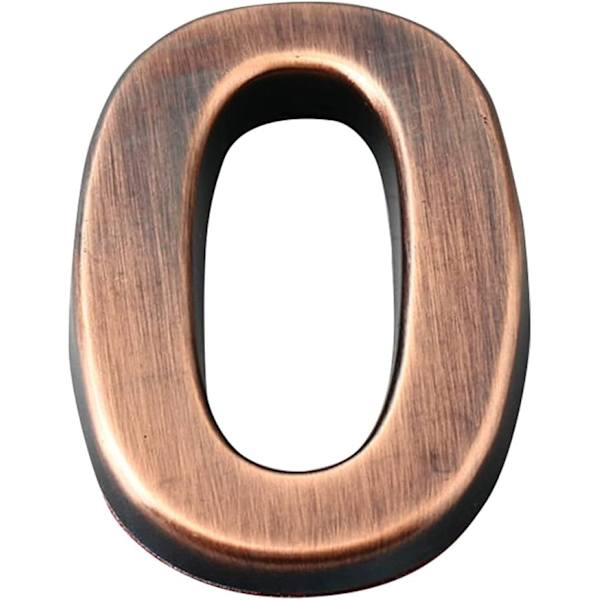 ookey Husnummer Brevlådenummer 7 cm Självhäftande Brevlådedörrnummer Rum Nummer Självhäftande Husnummer 3D Gör Siffra 0