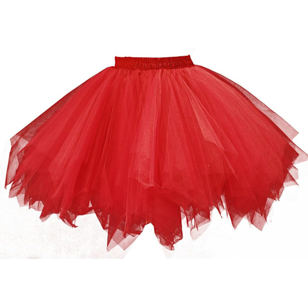 ndora Dam Tutu Tulle Petticoat Balett Bubble Kjolar Kort Bal Klänning Upp