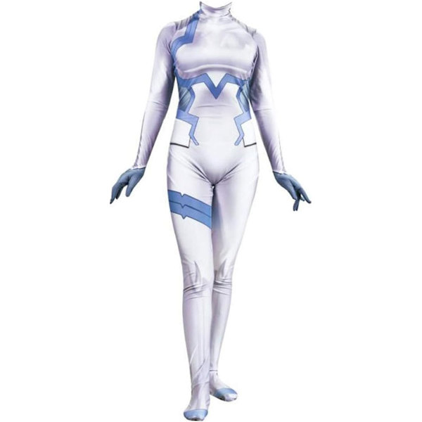 För Cosplay Zero Two Ichigo Darling in The Franxx För Cosplay Kostym | Bodysuit Suit Anime Zentai Suit | Lycra Fabric Ichigo Large