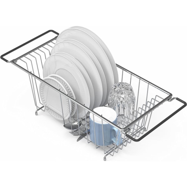 pleHouseware Diskhoavlopp, Diskställ över diskho, Krom  Medium