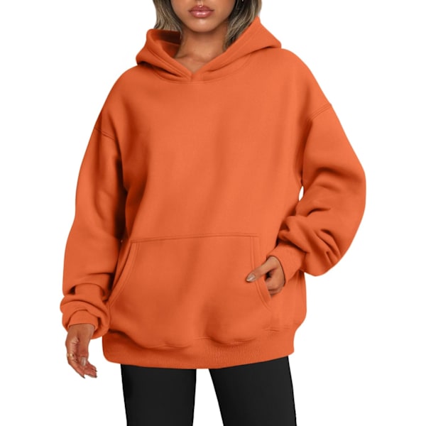 N Damkläder Hoodies Oversized Sweatshirts Pullover Fleece Tröjor Långärmad Med Fickor Vinter Höst Kläder Y2k Kläder