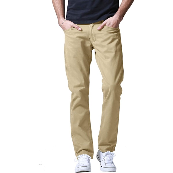 ch herr casual raka byxor#8140 8139 khaki 32