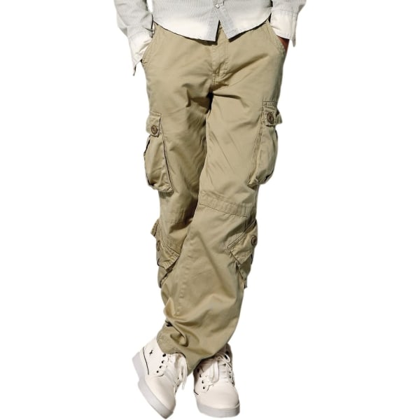 ch herr Wild Cargo byxor British Khaki 34