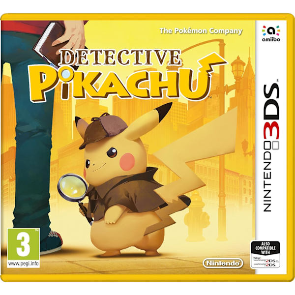 ntendo 3DS Detective Pikachu-spel